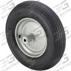 APPROVED VENDOR Pneumatic Wheel: 15 3/8 in Wheel Dia., 3 1/2 in Wheel Wd, Rubber, 6 in Hub Lg, Steel (MPN 1NWV8). Key specifications — attr1099852: APPROVED VENDOR; attr1146750: 4.00-8.