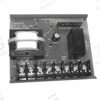 LUMENITE Liquid Level Controller: 220V AC, SPDT, Snap Track, Relay, 3 7/8 in x 3 1/4 in x 1 5/8 in (MPN WFLTV-TM-2012). Key specifications — Voltage Rating: 220V AC; Contact Form: SPDT; Brand: LUMENITE; Output Type: Relay.