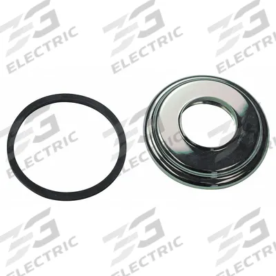 AMERICAN STANDARD Escutcheon Kit: Steel, Chrome Finish - Faucet Escutcheons