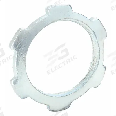 RACO LockNut for Threaded RMC/IMC: 3/4 in Trade Size, Steel, Zinc Plated - Locknuts for Threaded Conduit (RMC/IMC)
