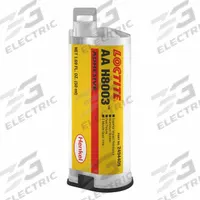 LOCTITE Structural Adhesive: AA H8003, Ambient Cured, 50 mL, Dual-Cartridge, Light Blue, Paste (MPN 2494409). Key specifications — Series: AA H8003; Cured Color: Light Blue.