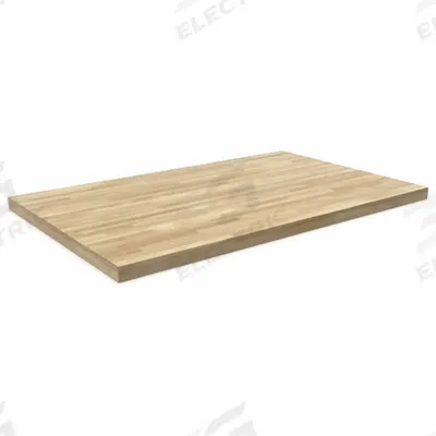 APPROVED VENDOR Workbench Top,Butcher Block,48x30,Radius: Butcher Block - Butcher-Block Workbench Tops
