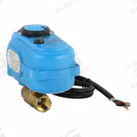 BONOMI Electrically Actuated Two-Way Ball Valve: 1/2 in, Brass, 110V AC, FNPT x FNPT, Straight (MPN 8E864LF-003-1/2"). Key specifications — Included Mounting: ISO 5211 Actuator Mounting Pad; Brand: BONOMI; Stem Material: Brass; Actuator Features: Position Indicator.