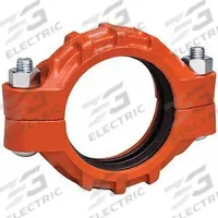 VICTAULIC Clamp Coupling: Flex Bolted Clamp, 2 in x 2 in, Ductile Iron, 1,000 psi (MPN L020077PE0). Key specifications — Brand: VICTAULIC; Maximum Operating Pressure: 1,000 psi; Fitting Pipe Size: 2 in x 2 in.