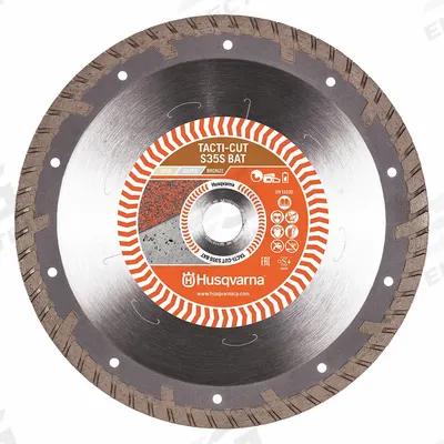 HUSQVARNA Diamond Saw Blade: Concrete/Granite/Marble/Natural Stone, 9 in Blade Dia. - Concrete & Asphalt-Cutting Blades