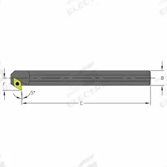 ULTRA-DEX USA Indexable Boring Bar: S06J SDXCR2 (MPN 957-000-243). Key specifications — attr257292: S06J SDXCR2.