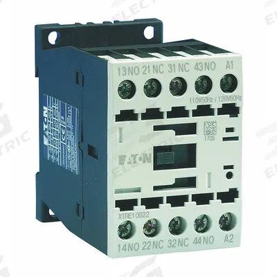 EATON Control Relay: DIN-Rail Relay Mounting, 240V AC Coil Volt, 2NO/2NC - DIN Rail-Mounted Relays