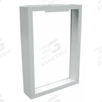 QMARK Mounting Frame: Surface, For Mfr. No. SSHO4008, 19-3/8 in x 16-1/4 in, Fits 4.8 to 9 kW kW (MPN HTWHSM). Key specifications — Color: White; Mounting Type: Surface; Product Type: Mounting Frame; For Use With: Mfr. No. SSHO4008; Includes: Installation Instructions; Brand: QMARK; Fits kW: 4.8 to 9 kW; Outside Dimensions - H x W: 19-3/8 in x 16-1/4 in.
