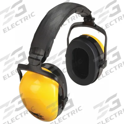 CONDOR Earmuffs: Over-the-Head Earmuff, Passive, 25 dB NRR, Foldable, Dielectric - Over-the-Head Earmuffs