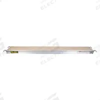 BIL-JAX Scaffolding Plank (MPN 0054-220). Key specifications — Color: Silver; Included Components: Wind Latches; Brand: BIL-JAX; Deck Material: Plywood; Frame Material: Aluminum.