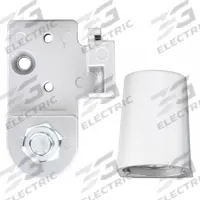 KABA ILCO Pivot Hinge: Aluminum, 2 3/8 in Leaf Ht, 1 7/16 in Leaf Wd (MPN IL-OP-18-LH-AL BOTTOM SET). Key specifications — Material: Aluminum.
