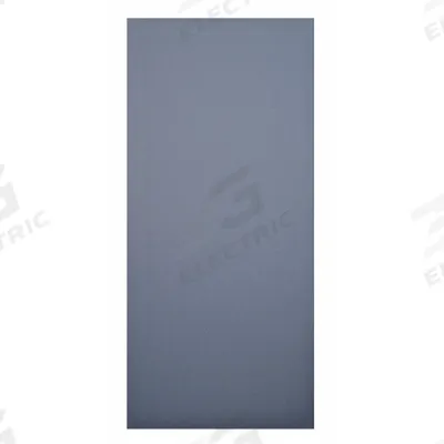 ASI GLOBAL PARTITIONS Partition Panel: Plastic Polymer, Pebble, Black, 55 in Ht, 34 in Wd - Panels & Panel Posts for Bathroom Partitions