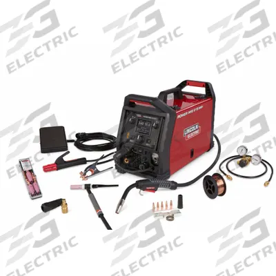 LINCOLN ELECTRIC Multiprocess Welder: Power MIG 215 MPi, DC - Lincoln Power MIG MP