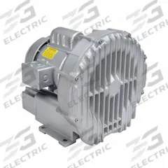 GAST Regenerative Blower: 1.5 hp, 63 in wc Max Op Pressure, 59 in wc Max Vacuum, 4.0-3.8/1.9 A (MPN R4P315A). Key specifications — attr49842: Three; attr49816: GAST; attr49813: R4P315A; attr49822: 4.0-3.8/1.9 A; attr49827: Female; attr49830: NPT; attr49833: NPT; attr49845: 208 to 230/460V AC.