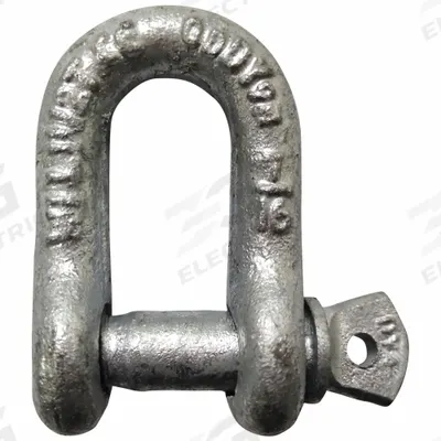 APPROVED VENDOR Anchor Shackle: Chain Shackle, 3,000 lb Working Load Limit - Anchor Shackles for Lifting