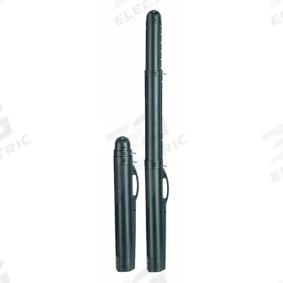 PLANO MOLDING Protective Tube Case: 88 in Overall Lg, 9 3/4 in Overall Wd, Black - Protective Tube Cases