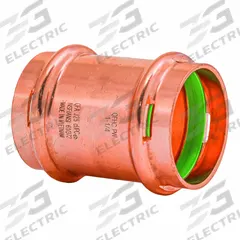 QUICKFITTING SUREPRESS Crimp Coupling Fitting: 1 1/4 in CTS x 1 1/4 in CTS size, No Center Stop (MPN SPWC44NSR). Key specifications — Brand: QUICKFITTING SUREPRESS; Broad - Material for Bullet: Copper Or Bronze; Brand - Broad: QUICKFITTING SUREPRESS.
