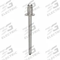 Blind Rivet,1.284" L,0.122" dia,PK500: Inch, 1 9/32 in Overall Lg, 3/16 in Body Lg, Open End, 500 PK (MPN AD41ABS201). Key specifications — Brand: POP AVDEL.