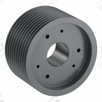 APPROVED VENDOR V-Belt Pulley: 5V1320, 10 Groove, 13.2 in OD, Bushed Bore, J, Quick Detachable (MPN 105V1320J). Key specifications — Pulley Industry Number: 5V1320; Pitch Diameter: 13.2 in (5V); For Belt Section (broad, with similar types): 5V or 5VX.
