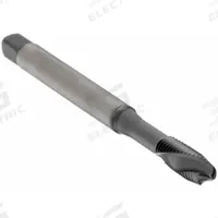 WIDIA GTD Spiral Flute Tap: M4x0.7 Metric, D4 / 6H, 2 Flute, Plug Chamfer, TiN+CrC/C Coated Cobalt (MPN GT725039)