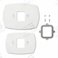 HONEYWELL HOME Cover Plate: 6WU96/6WU97/6WU98/6WU99/6WY10/6WY11/6WY12/6WY13, Horizontal (MPN 50002883-001). Key specifications — Brand: HONEYWELL HOME; Compatible Brand and Series: PRO 1000, 2000, 3000, and 4000 Series; Compatible Grainger Part Number: 6WY13; Mounting Direction/Shape: Horizontal; Accessory Type: Cover Plate; Color/Material: White, Plastic; Includes: Cover Plates Bracket; Mounting Hardware.