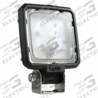 GROTE E90 1000lm Frosted: Square, Flood, LED, Hardwired, Black, 3 5/8 in Overall Wd, ECE (MPN 64U41-3). Key specifications — Housing Color: Black; Brand: GROTE; Electrical Connection: Hardwired.
