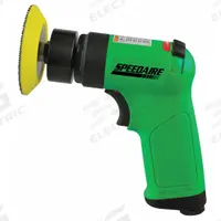 SPEEDAIRE Air Orbital Sander: 3 in Disc, Hook and Loop, 1/8 in Orbit, Non-Vacuum, Light Duty, 0.5 hp (MPN 10D237). Key specifications — attr1320213: SPEEDAIRE.