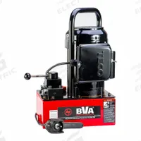 BVA HYDRAULICS Hydraulic Pump: 10,000 psi Max. Op Pressure, 293 cu in/min Max. Flow Rate, 120V AC (MPN PE30W4N01A). Key specifications — attr941810: PE30W4N01A; attr941817: 3-Position; attr941814: Hold.
