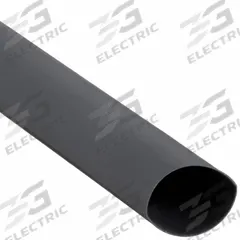 3M Heat Shrink Tubing: 0.75 in I.D. Before Shrinking, 0.38 in I.D. After Shrinking, 4 ft Lg, 50 PK (MPN FP301-3/4-48"-BLACK-50 PCS). Key specifications — Color: Black; Brand: 3M.
