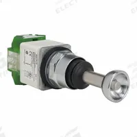 SCHNEIDER ELECTRIC Joystick Operator: Vertical Operation, 2 Positions, 2NO, Momentary, Latching (MPN 9001K70H7). Key specifications — Bezel Material: Metal; Contact Form: 2NO; Switch Action: Momentary; Series: 9001K; Brand: SCHNEIDER; Number of Positions: 2 + Center Off.