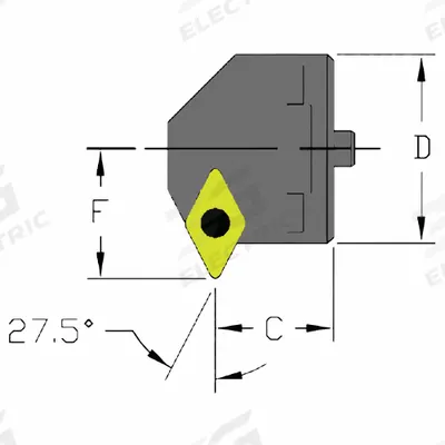 ULTRA-DEX USA Indexable Cutting Head Unit: SH16 SDNCL2 (MPN 912-000-207) - Machining