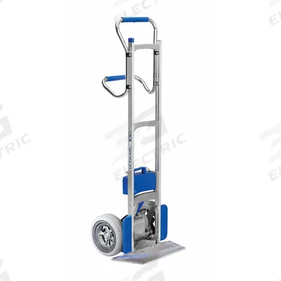 LIFTKAR SAL General Purpose Hand Truck: 375 lb Cap, Four-Position Extended, Aluminum - Corrosion-Resistant Electric Stair-Climbing Hand Trucks