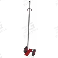 APPROVED VENDOR Panel Dolly: 150 lb, Red, 56 in H x 13 in W, Rubber Casters (MPN 48J127). Key specifications — Color: Red; Caster Wheel Type: Solid; Brand: APPROVED VENDOR; Caster Wheel/Tread Material: Rubber.