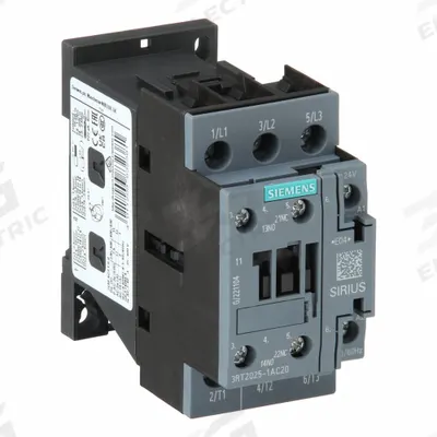 Siemens Magnetic Contactor: Non-Reversing, 3 Poles, 3NO Contacts, 17 A - Non-Reversing IEC Contactors