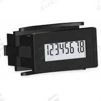 TRUMETER Hour Meter: Hour Meters, Front Panel Mounting, Digital, 1 1/8 in x 2 in, LCD, Tenth, 12/4 (MPN 6320-0500-0000). Key specifications — Mounting Style: Panel; Standards: UL; Bezel Face Shape: Rectangular; Hour Unit Increment: Tenth; NEMA Enclosure Rating: 4; Brand: TRUMETER; Manufacturer Part Number: 6320-0500-0000; Meter Type_Broad: Digital.