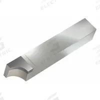 MICRO 100 Single-Point Tool Bit: RAD Tool Bit Style, 3/8 in Shank Wd, 3/8 in Shank Ht, Carbide, Zinc (MPN RAD-3)