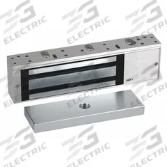 RUTHERFORD Electromagnetic Lock: 10 1/2 in Lg, 2 7/8 in Wd, 1 5/8 in Ht (MPN 8310 28). Key specifications — Release Delay: 0 to 35 sec; Series: 8310; Material: Steel; Brand: RUTHERFORD.