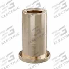 Flanged Sleeve Bearing: Bronze, SAE 841, 1/4 in Bore, 3/8 in OD, 3/4 in Lg, -35°F to 300°F, 10 PK (MPN FF317-04B). Key specifications — System of Measurement: Inch; Material Grade: SAE 841; Flange Type: Flanged; Brand: OILITE.