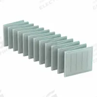 GRAINGER Link Air Filter: 16 in x 18 in x 1 in, 18 in Section Wd, 24 Sections, 2 Ply, MERV 8 (MPN 2GFT9). Key specifications — Performance Rating: MERV 8; Brand: GRAINGER; Media Material: Synthetic.