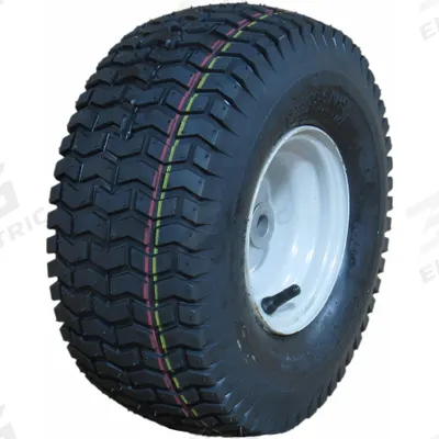 HI-RUN Lawn/Garden Wheel: 15X6.00-6 Tire Size, Riding Mower Tire, SU12 - Lawn Mower Tires