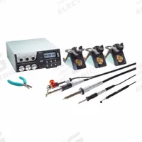 WELLER Soldering Station: 3 Channel, 420 W, ESD Safe (MPN WXR3001N). Key specifications — Handpiece Style: Soldering Iron; Manufacturer Part Number: WXR3001N; ESD Safe: Yes; Brand: WELLER.