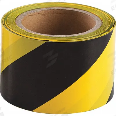 APPROVED VENDOR Barricade Tape: 200 ft Lg, 3 in Wd, No Legend Legend - Pattern Barrier Tape