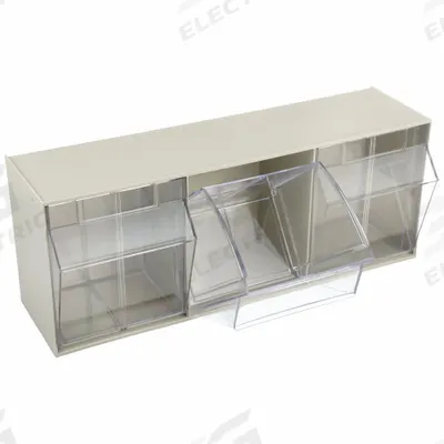 AKRO-MILS Tip-Out Bin: 7 7/8 in x 23 5/8 in x 9 1/2 in, Frame/Panel/Rail/Wall, Beige - Tip-Out Bins