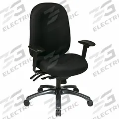 OFFICE STAR Office Chair: Pro-Line II, Ht/Left/Right Slide, Black, Fabric Material, Tilting Back (MPN 8511-231). Key specifications — attr995518: Pro-Line II; attr982877: Black; attr982913: Yes; attr982865: Black; attr982870: OFFICE STAR; attr982901: Black.
