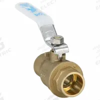 APOLLO Manual Two-Way Ball Valve: 3/4 in, Brass, Straight, Sweat x Sweat, Full Port Ball Port (MPN 94ALF-204-01A). Key specifications — Brand: APOLLO; Handle: Lever.