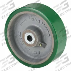 APPROVED VENDOR Caster Wheel: 10 in Wheel Dia., 3 in Wheel Wd, Polyurethane, 3,000 lb Load Rating (MPN W-1030-D-1). Key specifications — Brand: APPROVED VENDOR; Wheel/Tread Color: Green.