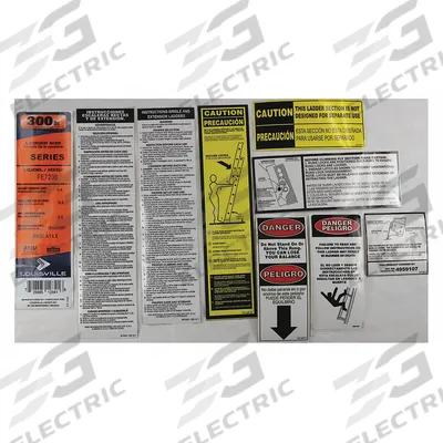 LOUISVILLE Label Kit: For 33J663/33J671/33J673/33J683/33J686/33J728/36Y432 - Material Handling Parts