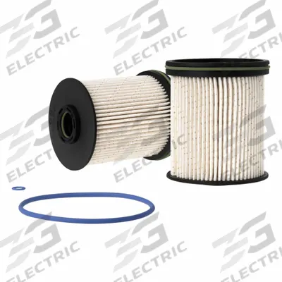 FLEETGUARD Automotive Fuel Filter: Cartridge, 13 1/8 in Overall Lg, 3 9/16 in Outside Dia - Cartridge Fuel Filters