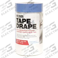 TRIMACO Self-Adhesive Containment Film: Light Duty, 0.5 mil Thick, 2 ft Wd, 72 ft Lg, Clear, Plastic (MPN 949460). Key specifications — Color: Clear; Material: Plastic; Brand: TRIMACO; Fire-Resistant: No.
