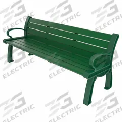ULTRASITE Heritage Outdoor Bench: Heritage, 72 in Overall Lg, 30 in Overall Ht, Green, Green (MPN PB 6GREGFHER). Key specifications — Manufacturer Part Number: PB 6GREGFHER; Brand: ULTRASITE; Frame Color: Green; Product Type: Outdoor Bench; Seat Color: Green; Series: Heritage.